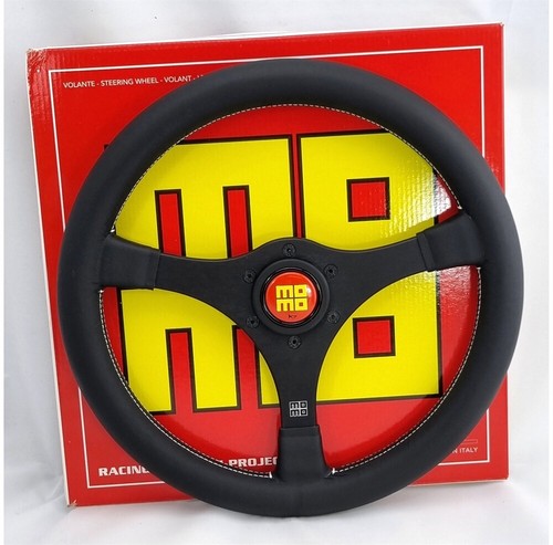 Momo leder sportlenkrad racing - momo,