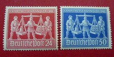 Alliierte Besetzung 1948 Exportmesse Hannover. Satz postfrisch. 1673