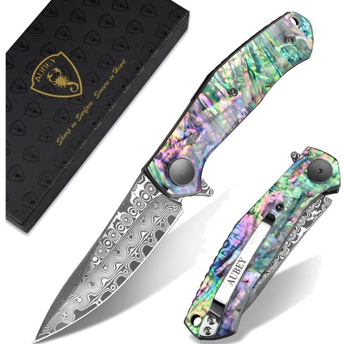 Damast taschenmesser - damast,
