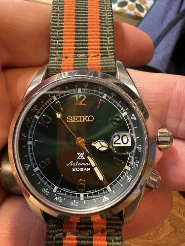 Seiko alpinist spb121j1 39mm - alpinist,