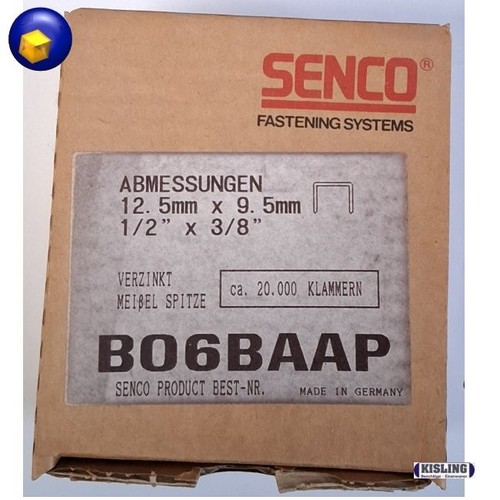 Senco klammern bo6baap - , 12,5