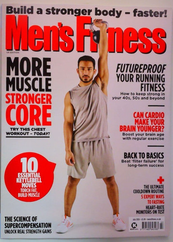 Men fitness magazine july - men's,
