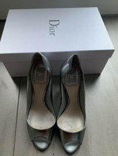 Orginal Christian Dior Schuhe in silber Gr. 36 gebraucht
