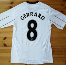 "GERRARD" Nr. 8, Liverpool Trikot, Away, S, 2010/11