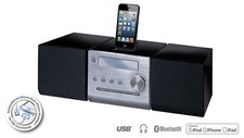 MCD234 Stereoanlage CD MP3 Player USB AUX UKW RDS Radio EQ iPhone Dock Bluetooth