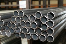 Rundrohr geschweißt Stahl roh