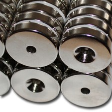 Neodym ring magnet d30x7 mm - 1,