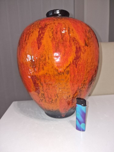 Fat lava vase 70er jahre - jahre, 30cm