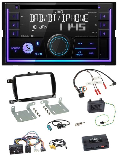 Jvc mp3 usb 2din - usb, dab