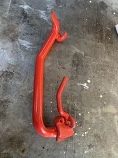 Radanschlag Stahl rot Pulverbeschichtet mit Verschluss ca. 360 mm