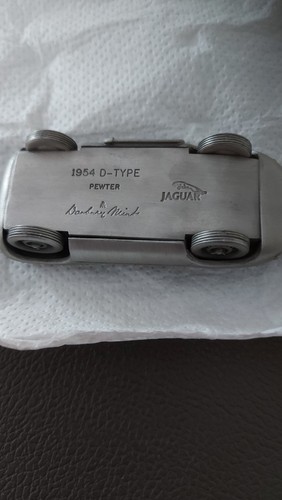 Modellauto jaguar pewter 1954 - modellauto,