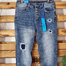 SEXY WOMEN JEANS DISTRESSED