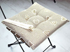 40x40cm Gesteppte Stuhlkissen