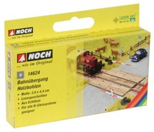 NOCH 14624 Bahnübergang Holzbohlen Laser-Cut minis Spur N
