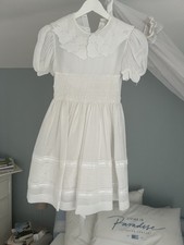 Festkleid Mädchen in weiss (auch Kommunionskleid) 