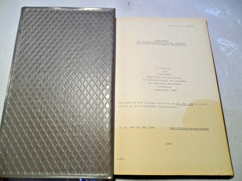 Dienstvorschrift nva - dienstvorschrift,