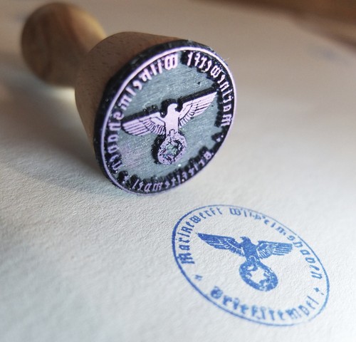 Stempel wehrmacht marinewerft - stempel,