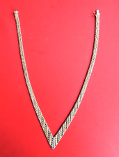 echt 835 Silber Collier Kette