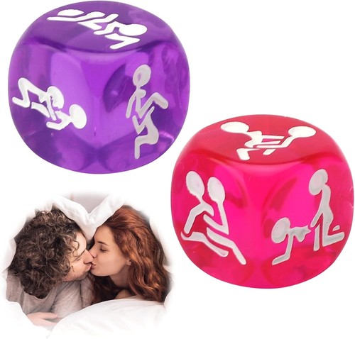 Erotik würfelspiel acryl 18mm - acryl,