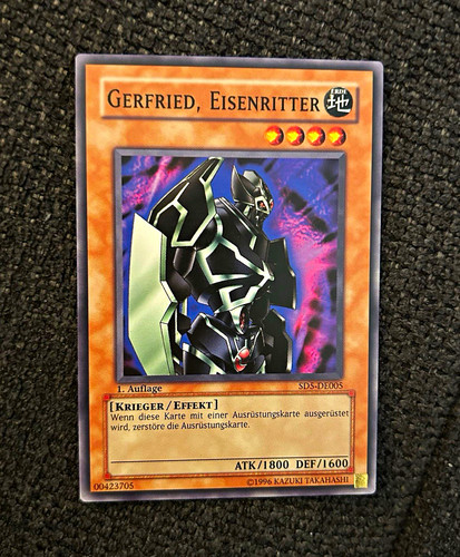 Yugioh gerfried eisenritter - gerfried,,