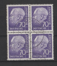 Bund Heuss II, 70Pf, Mi. 263