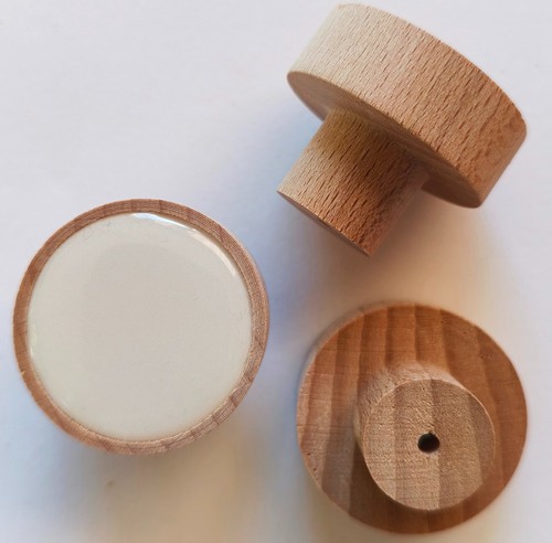 Buchenholz schrankknöpfe - buchenholz,