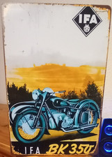 Blechschild IFA  BK 350 alte Werbung