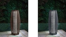 Solar rattan lights - rattan,