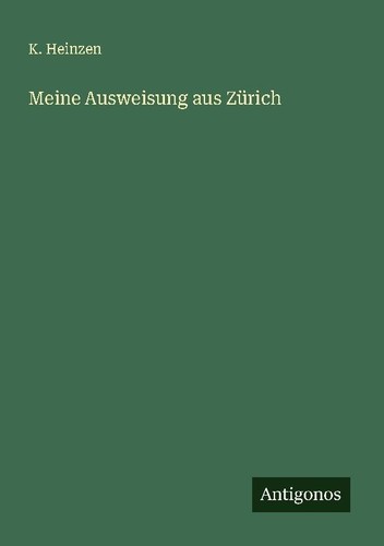 Meine ausweisung aus zürich - meine,
