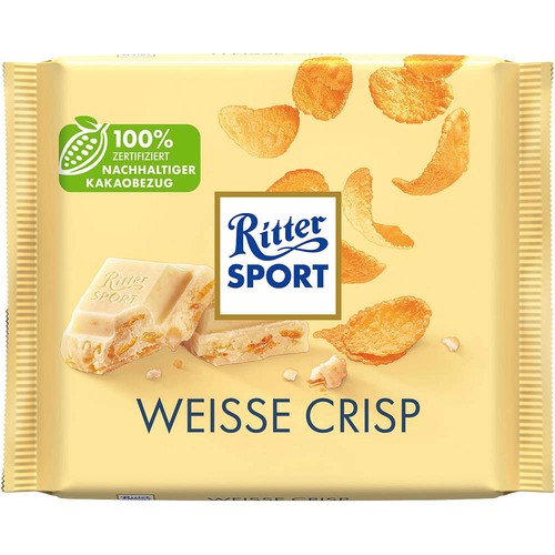 Ritter sport weiss - weiss, +