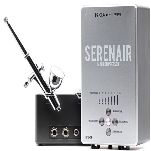 Airbrush set gts serenair - airbrush,