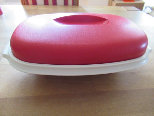 Tupperware siebservierer rot - tupperware, siebservierer,
