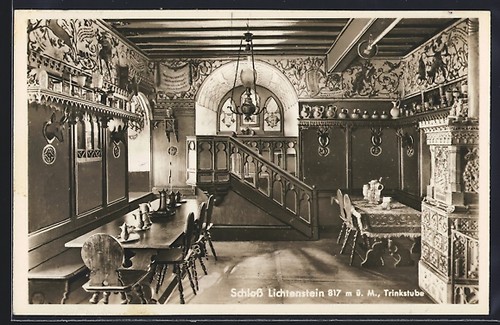 Ansichtskarte lichtenstein - ansichtskarte,