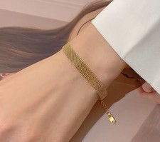 Mesh armband kette schmuck set - mesh,