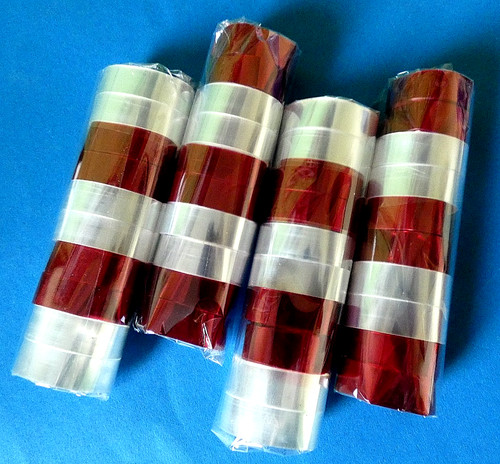 Luftschlangen rot - x,