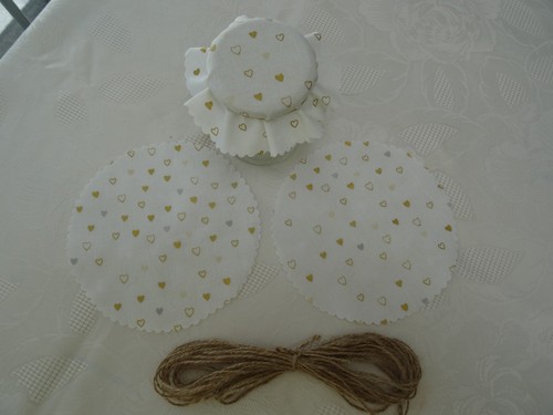 Stoff deckchen set - stoff-deckchen-set, /