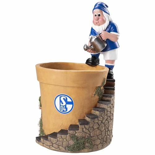 Schalke blumentopf zwerg - fc,