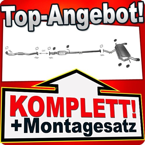 Auspuff rohr für kia - auspuff,