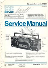 PHILIPS - D8090 - Service Manual Anleitung Schaltplan für Radio Recorder - B8115