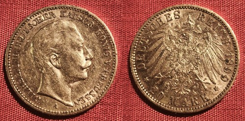Goldmünze mark 1899 a - goldmünze,
