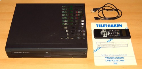 Telefunken c935 vhs retro - vhs,