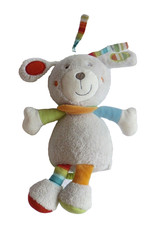 Spieluhr Ernsting's family Topomini HUND Dog Guten Abend gute Nacht in grau bunt