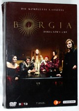 BORGIA Die komplette 1. Staffel Director's Cut 7 DVDs Italien 15. Jahrhundert