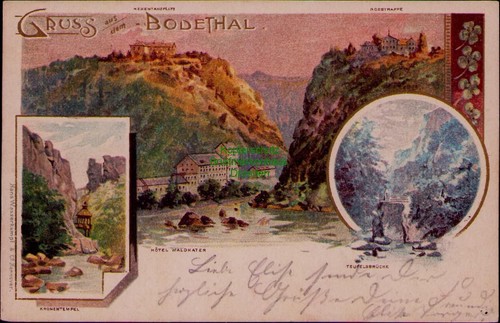 195861 thale bodetal 1900 - bodetal,