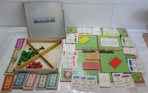 Sehr altes monopoly spiel - sehr,