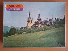 DDR - Annaberger Puzzle - Schloß Peles SR Rumänien - Sinaia Kronstadt 500 Teile