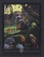 Guinea 2012 - Papageien Graupapagei - Grey Parrot - Perroquet - Block 2076 **