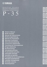 Gebrauchsanweisung Yamaha Digital Piano P-35