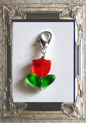 Charm anhänger tulpe - charm,
