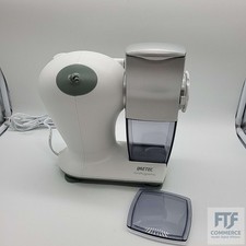 Imetec Grattugissima elektrische Reibe, Edelstahlwalze, Aluminiumtrichter, auszi